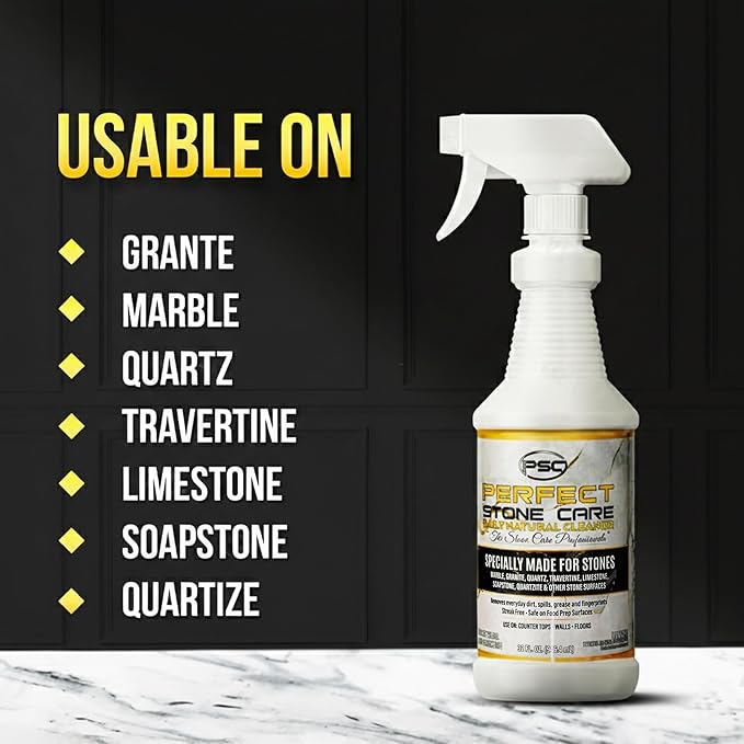 PSC Grout Cleaner and Restorer for Tile, Granite, Marble, and Porcelain, Deep Tile Cleaner, Safe Ingredients, Effective Formula - 32 oz