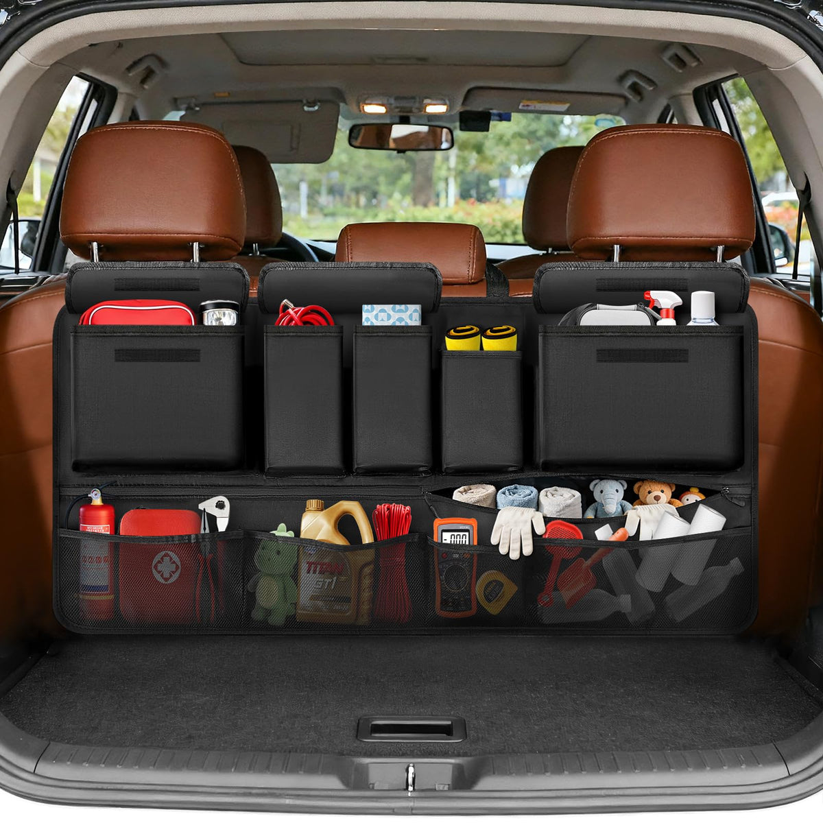 Trunk Organizer for SUV, Car Organizers and Backseat - Image 1