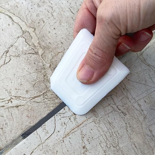Tile Grout Repair Kit - Premixed Acrylic Sanded Grout for Bathroom, Shower & Kitchen - Repairs, Renews & Restores, Waterproof Formula - 8.8oz / 250gr (Dark Grey)
