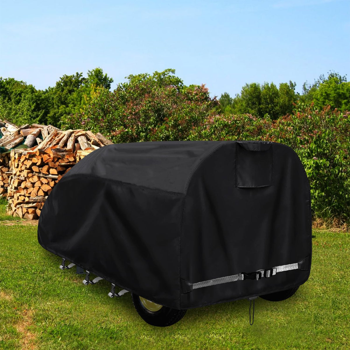 Log Splitter Cover, 90"L x 51"W x 42"H - Image 1