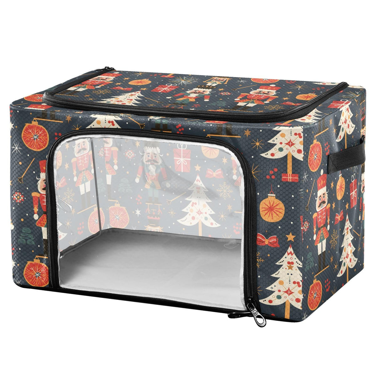 senya Christmas with Nutcracker Clothes Storage Bins - Image 1