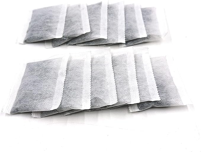 12 Pack Activated Charcoal Distiller Filters -Coconut Shell Activated Carbon Filter Sachets -Compatible with Megahome and other Countertop Distillers