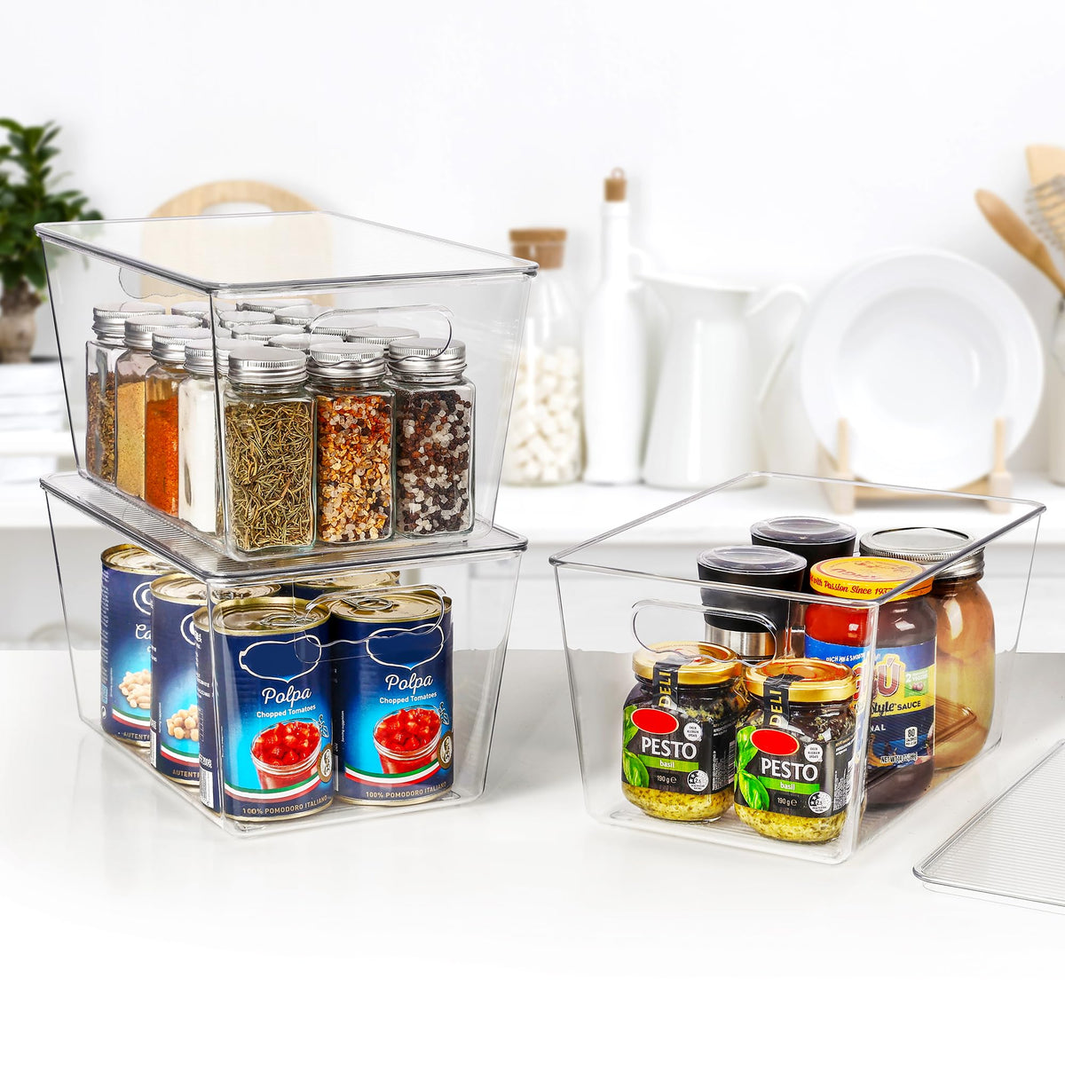 YouCopia ShelfBin Packet Organizer, 4-Tier Stairstep | All Products - Image 129