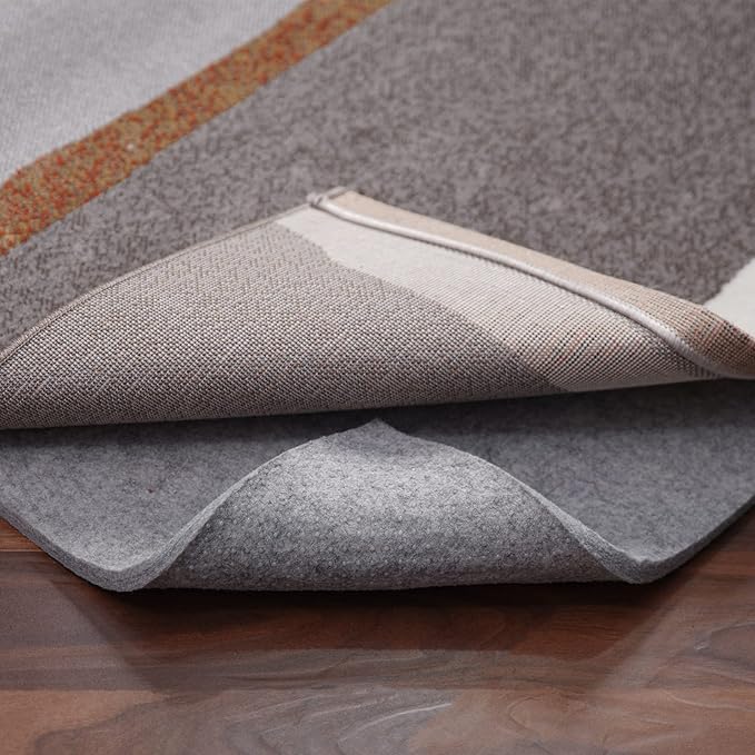 Resare Non Slip Rug Pad Gripper - 10x14 Feet 1/4" Extra Thick Felt Under Rug for Area Rugs and Hardwood Floors,Super Cushioned Non Skid Carpet Padding
