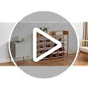 latifolia Shoe Rack, 4-Tier Bamboo Shoe Rack (Nature, 31.40''L) - Image 8