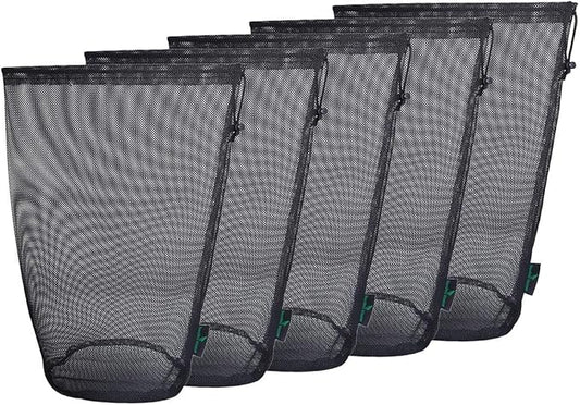 iBasingo 5pcs Nylon Mesh Bag Stuff Sack Golfball Pot Outdoor BVP05