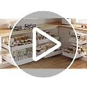 Seinloes 2 Pack Pull out Cabinet Organizer 21"Deep With Raising - Image 4