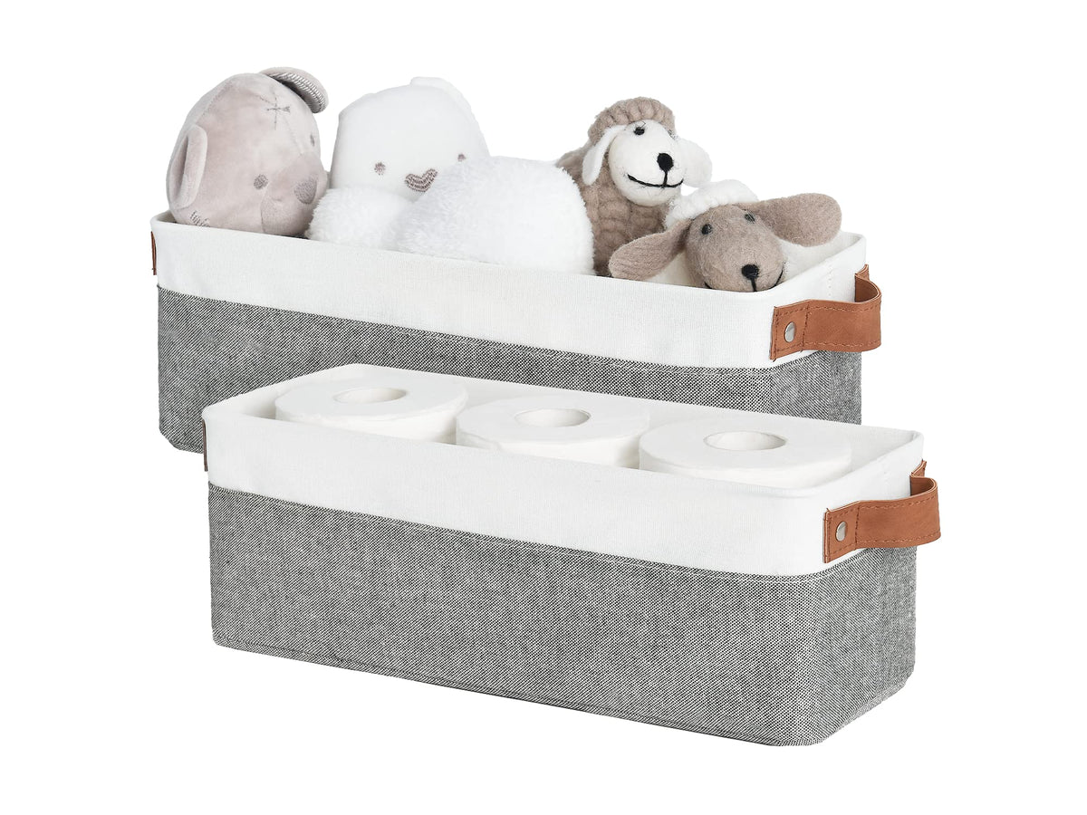 StorageWorks Narrow Storage Bins, Small Baskets - Image 1