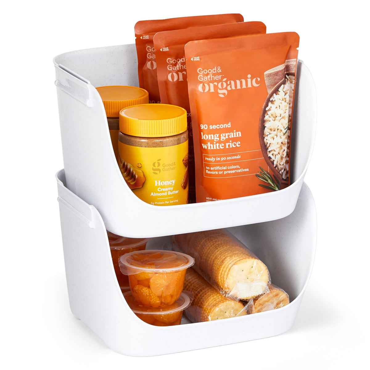 YouCopia ShelfBin Packet Organizer, 4-Tier Stairstep | All Products - Image 164