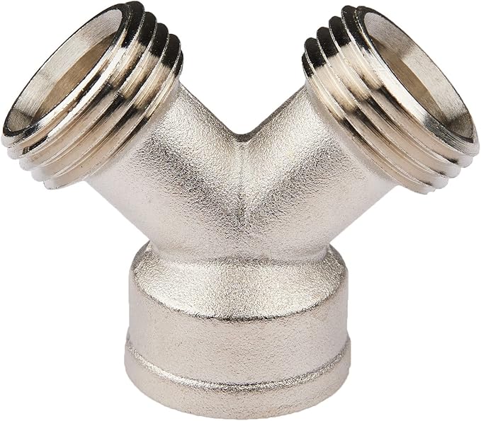 EFIELD Steam Dryer Installation Kit, Stainless Steel Hoses, 6 ft Length Hose with 3/4" FHT 90 Degree Elbow,1 ft Inlet and Y Connector for Hose Splitter,(HOSE008)