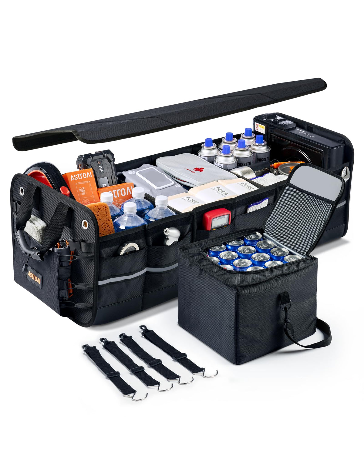 AstroAI Car Trunk Organizer Storage Portable Collapsible Large - Image 1