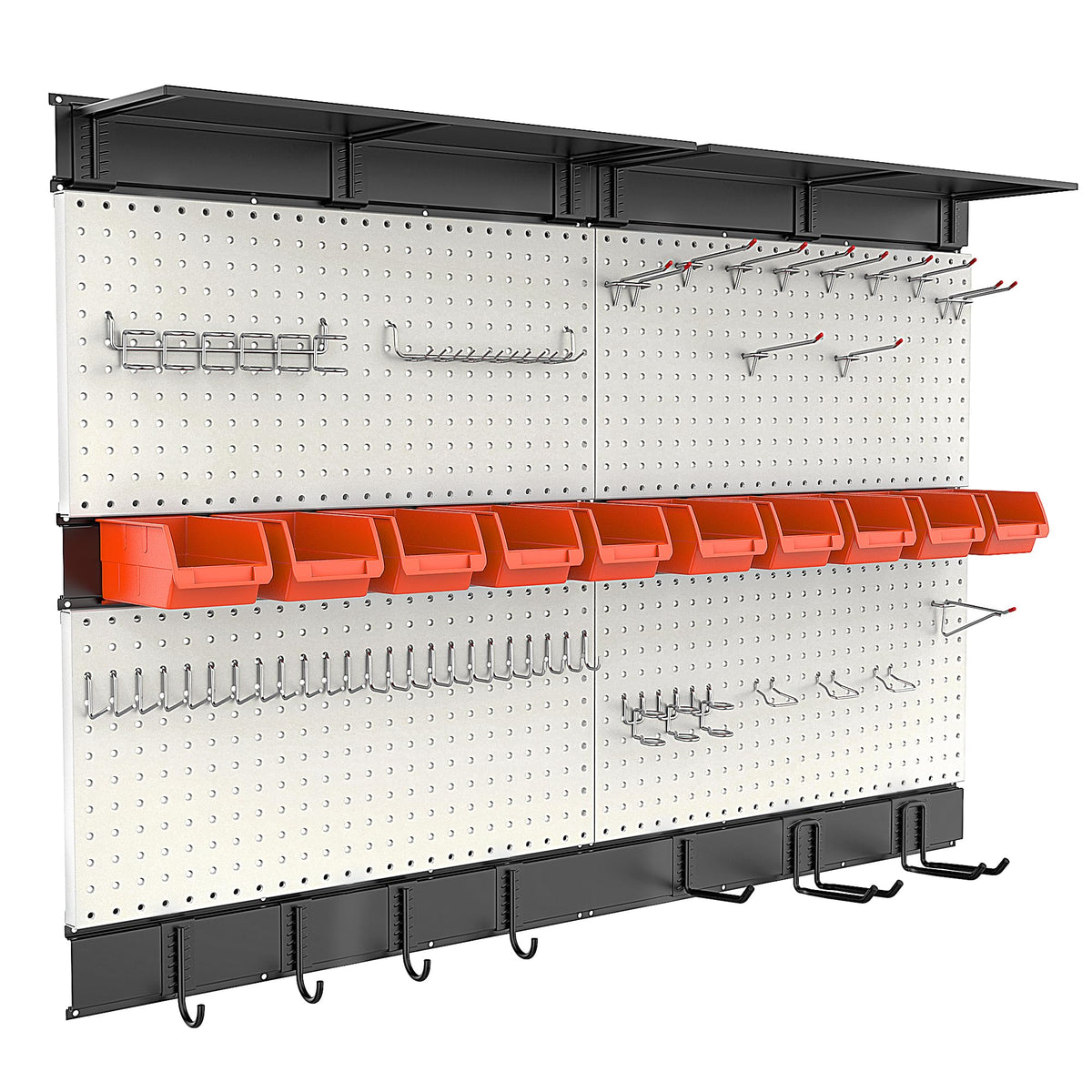 Ultrawall Pegboard Wall Organizer, 48 X 36 inch Garage Storage - Image 1