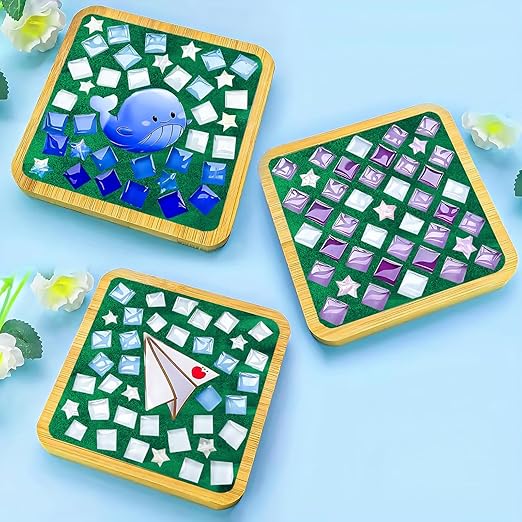 Mosaic Crystal Grout, Mosaics Tile Tools, Mosaic Tile Accessories – Essential for Handmade Grouting and Perfect for DIY Craft Projects (Green, 8.8oz)