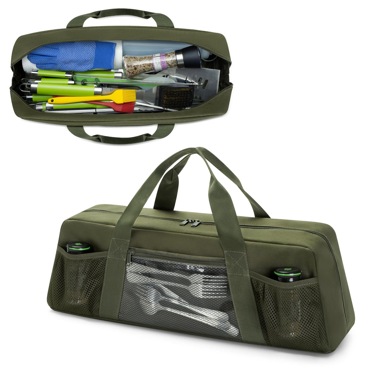 Grill Tool Storage Bag with Pockets for Barbecue Tool up to 22" - Image 1