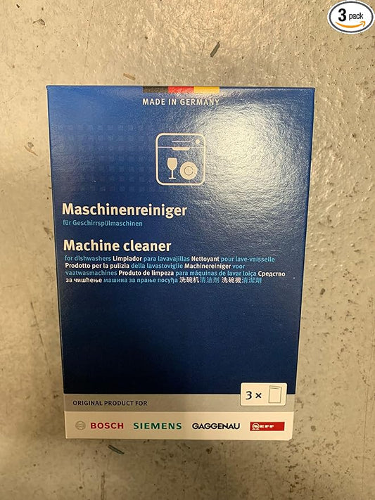 Bosch 00312193 Dishwasher Cleaner (3 Pack)