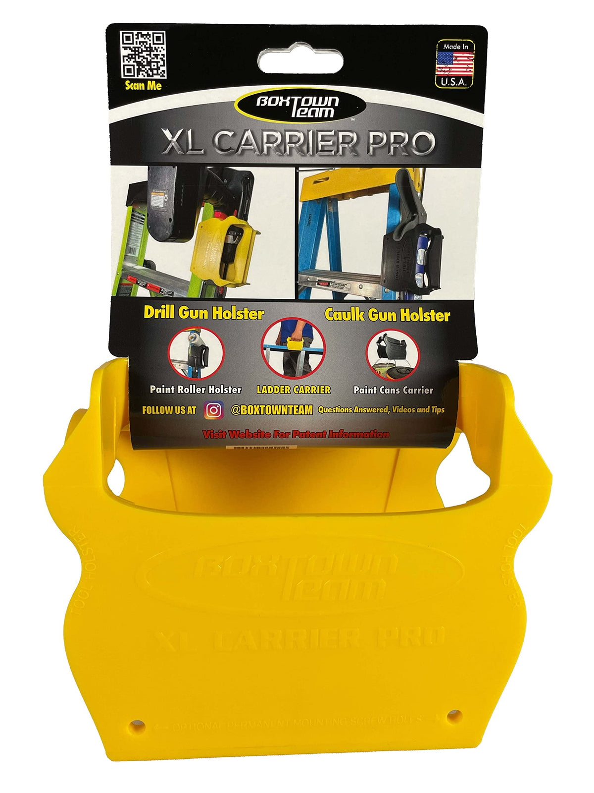 Ladder Carrier (XL PRO Yellow) | Ladder Accessories | | Garage Storage - Image 1