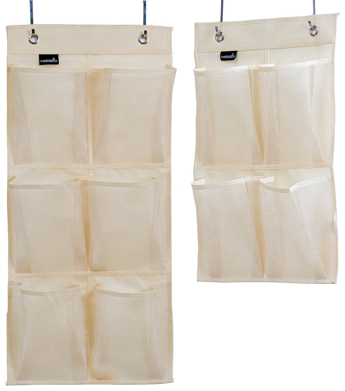 MISSLO Hanging Organizer Over The Narrow Closet Door For Shoes - Image 1