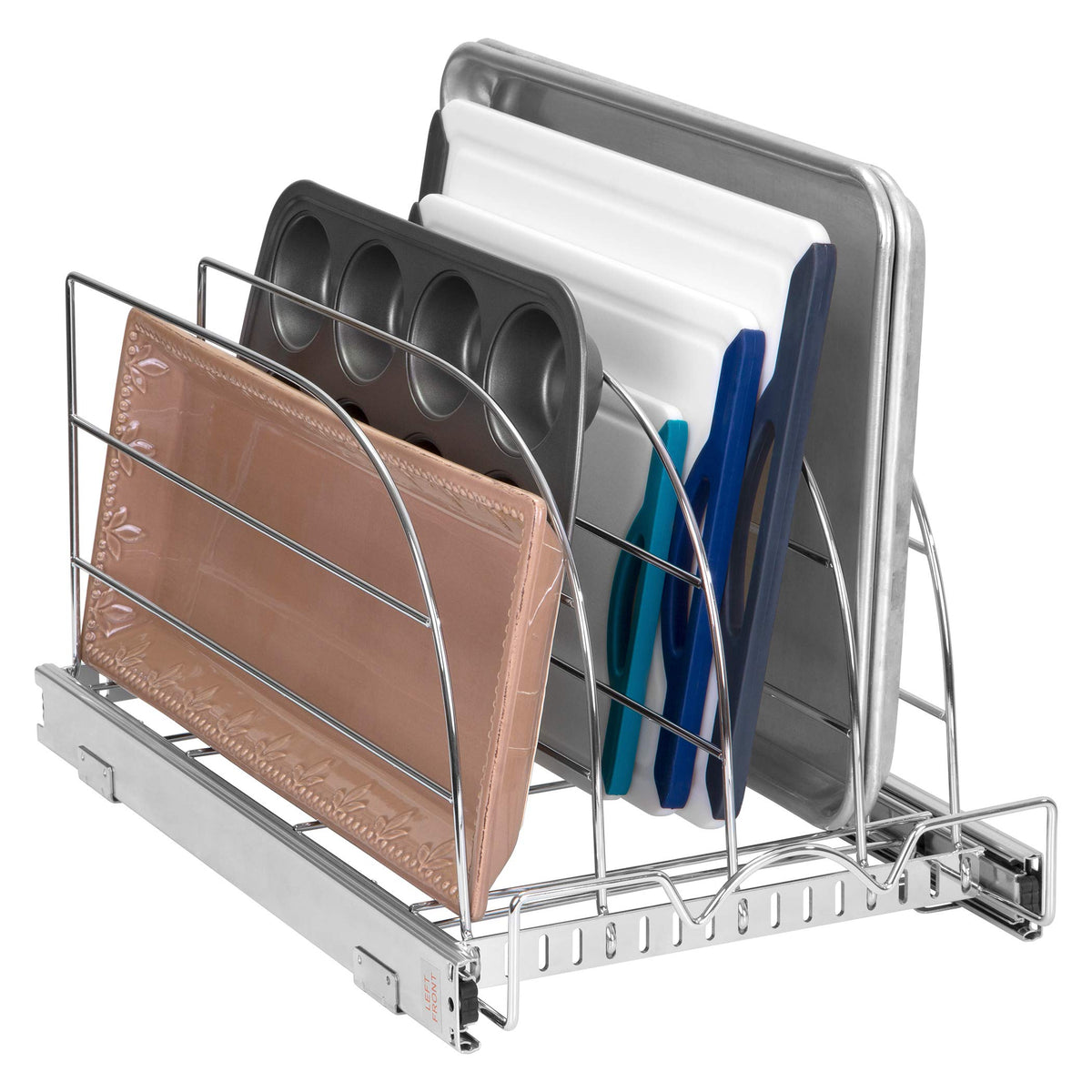 Pull Out Organizer for Bakeware, Cutting Board and Trays - Image 1