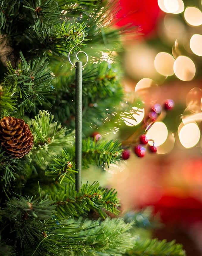 Scentsicles White Winter Fir Scented Christmas Tree Ornaments - 2 Bottles (12 Sticks Total)