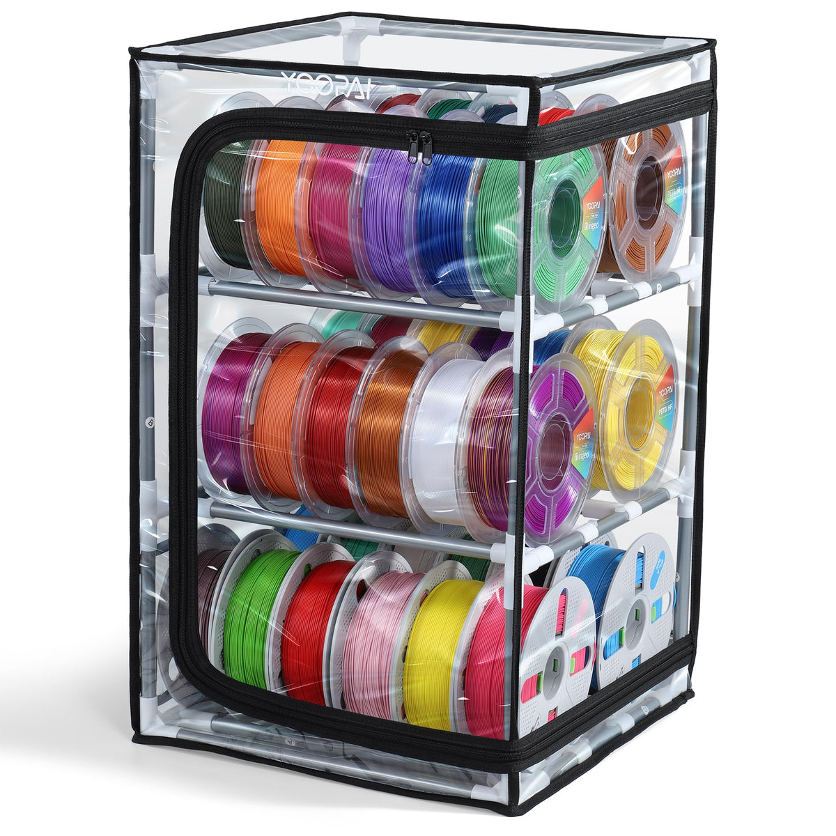 YOOPAI 3D Printer Filament Storage Box, 3-Tier Filament - Image 1