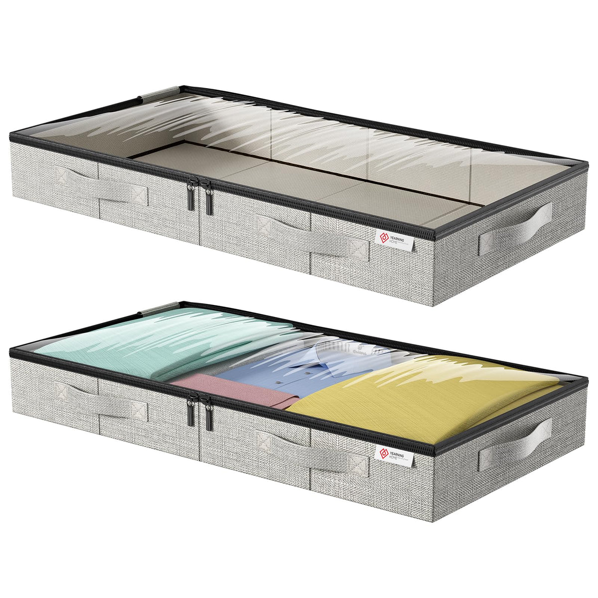 4.5 Inches Under Bed Storage Containers - Image 1