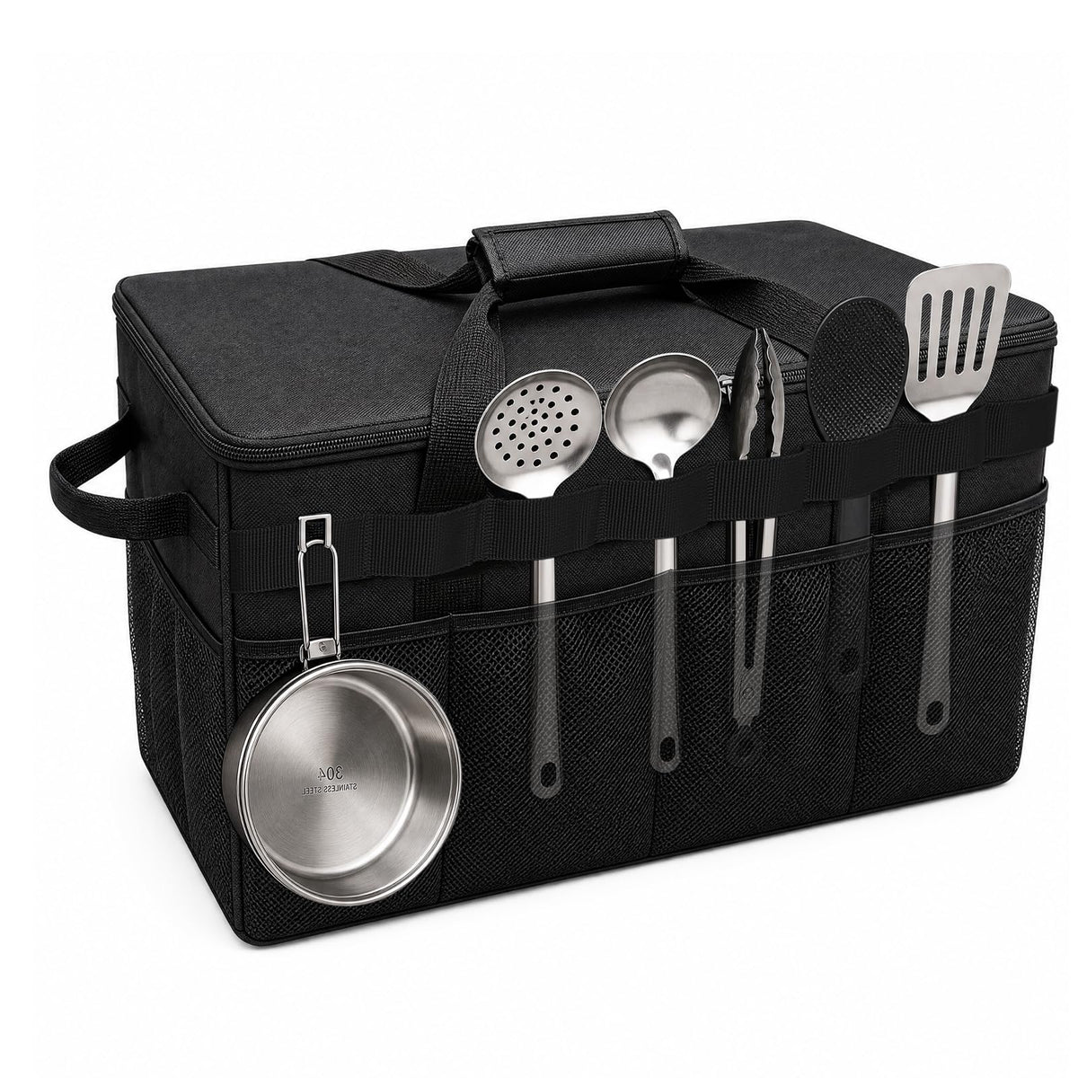 Camping Storage Bag with Customizable Compartments 20"L x - Image 1
