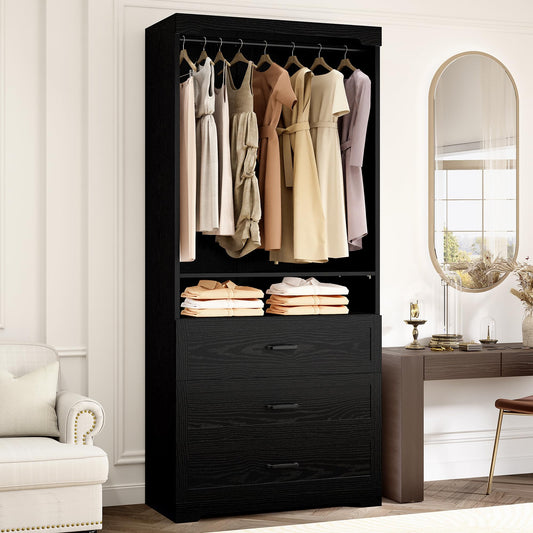 IRONCK Freestanding Closet System with Adjustable Shelves - Image 1