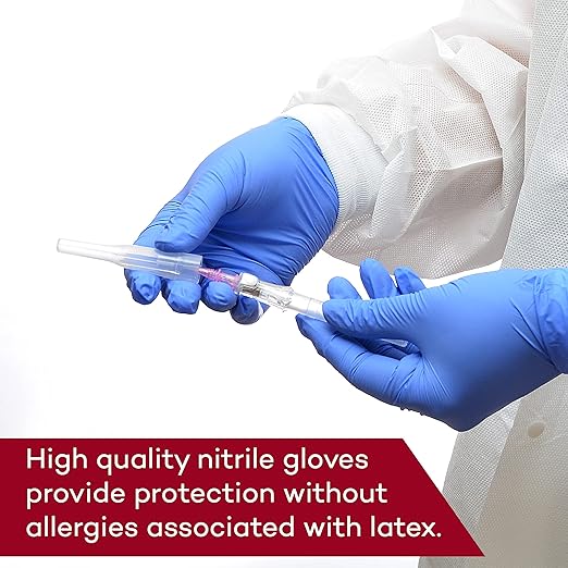 Dealmed Medical Exam Gloves – 200 Count XS Nitrile Gloves, Disposable Non-Irritating Latex Free, Multi-Purpose Use for a First Aid Kit and Medical Facilities