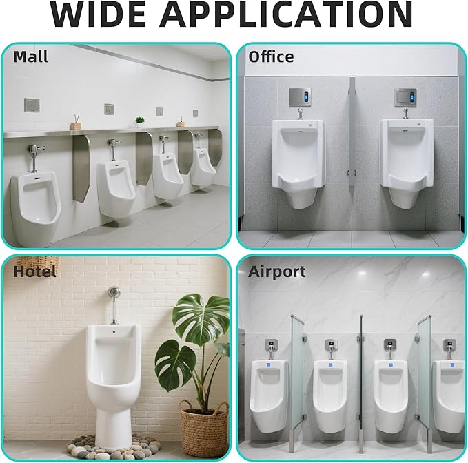Urinal Screen Deodorizer, Urinal Cakes with 3D Anti-Splash Long Bristles, Male Urinal Mats Pads with Odor Protection for Men Toilets Bathroom (12 Packs)