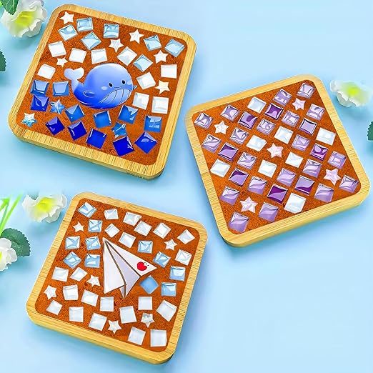 Mosaic Crystal Grout, Mosaics Tile Tools, Mosaic Tile Accessories – Essential for Handmade Grouting and Perfect for DIY Craft Projects (Orange Red, 4.5oz)