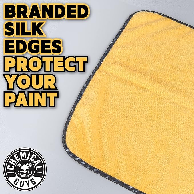 Chemical Guys Premium Microfiber and Woolly Mammoth Towels (Pack of 12) + Accessories