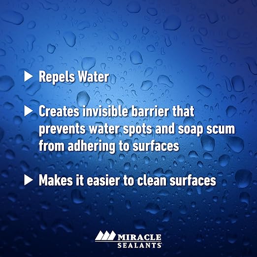 Miracle Sealants 511 Glass Tile & Shower Door Sealer Glass Surface Cleaner Spray, 16 oz, 6 Pack