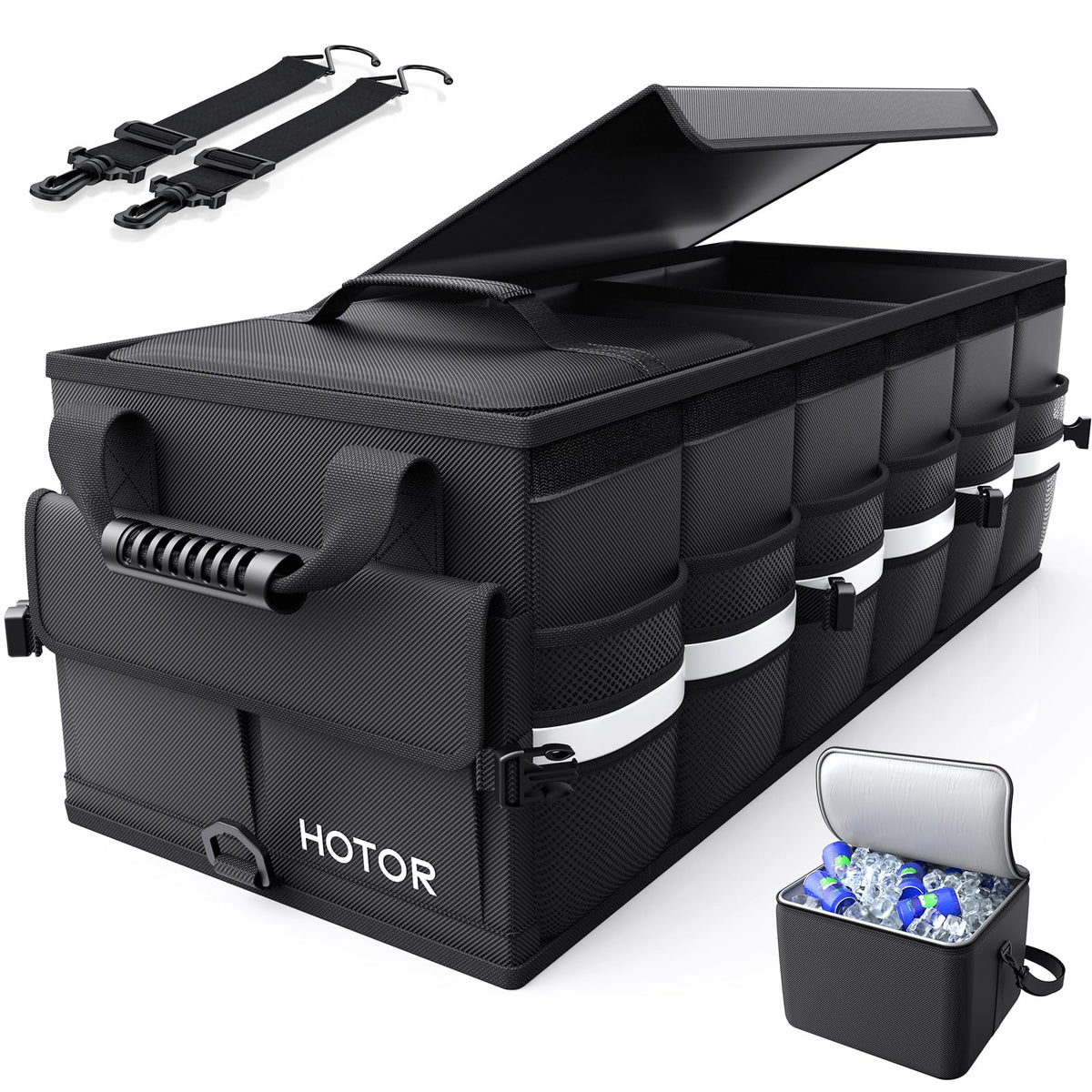 HOTOR Trunk Organizer - Car Organizers for SUV | Home Organization - Image 1