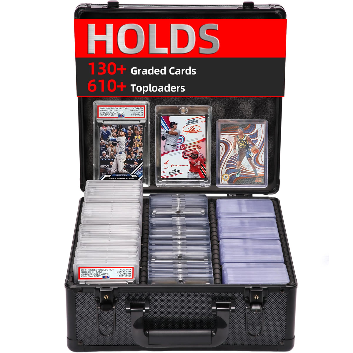 Graded Card Case, Trading Card Storage Box for Baseball - Image 1
