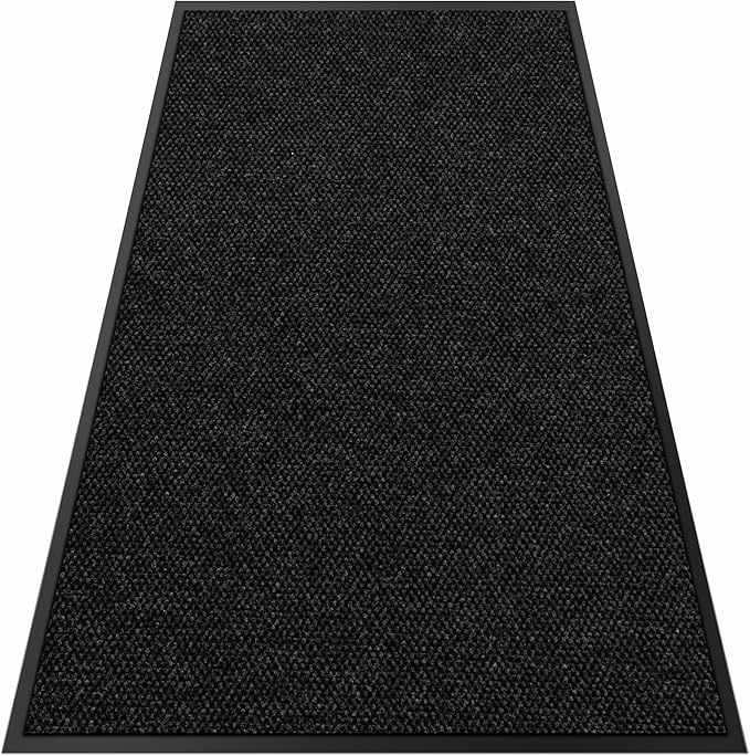 Custom Size Extra Large Front Door Mat, 3FT x 24FT Indoor Outdoor Entrance Commercial Floor Mat, Heavy Duty Dirt Trapper Doormat for Entryway Welcome Mat, Low Profile, Non-Slip, Waterproof