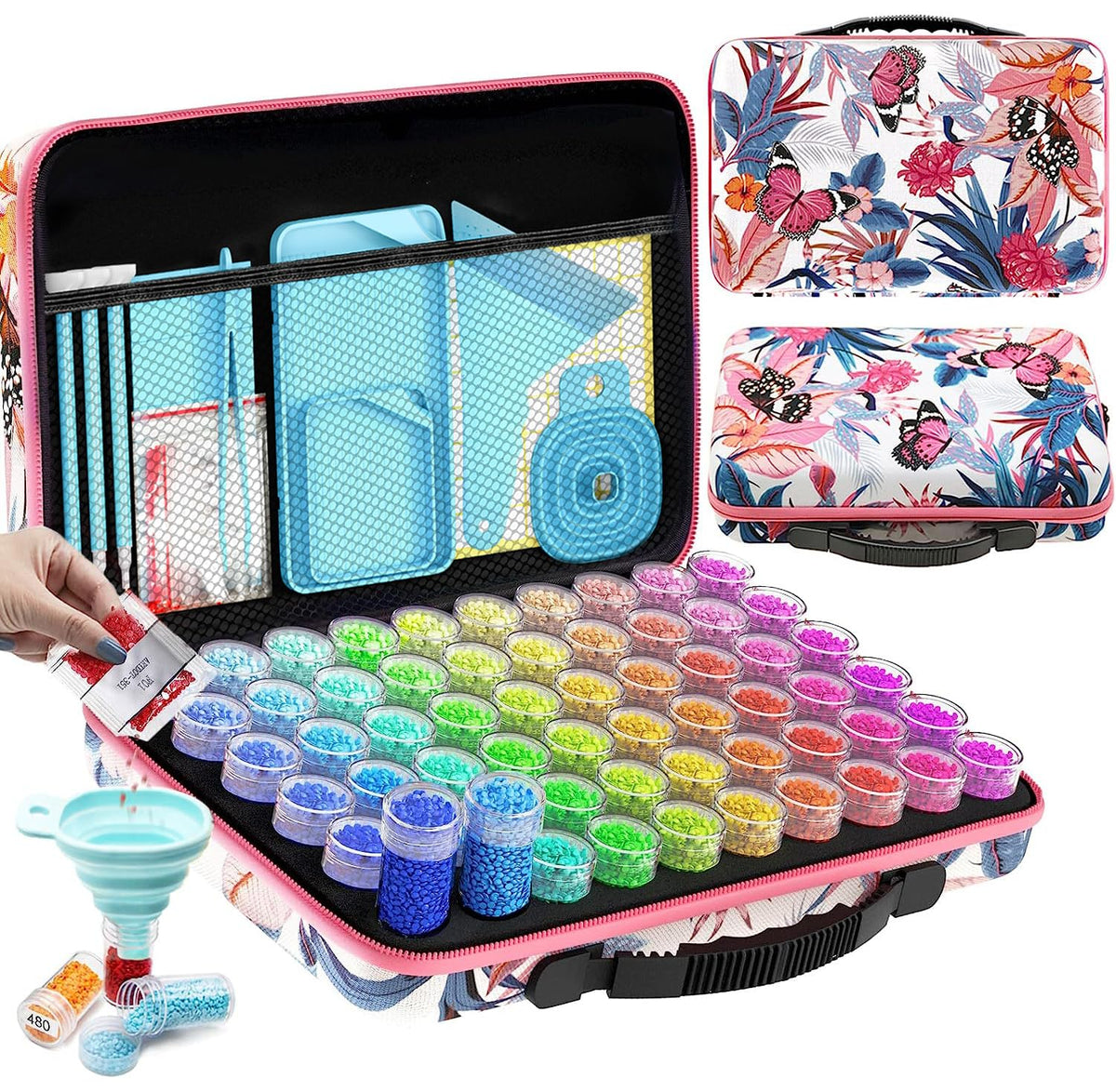 ARTDOT 60 Slots Storage Container for Diamond Art Kits - Image 1