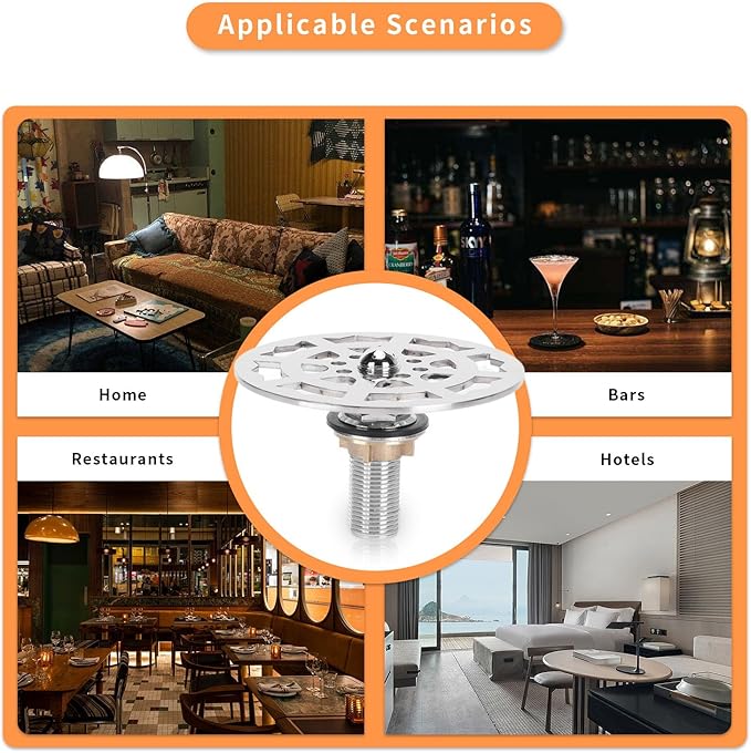 Cup Rinser Faucet Head, Stainless Steel Automatic Cup Washer, Bar Glass Rinser Faucet for Bar Hotel Cafe Restaurant Kitchen Sink Accessories