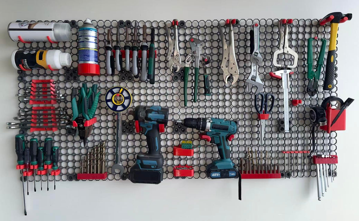 Modular Wall Tool Organizer - Image 1