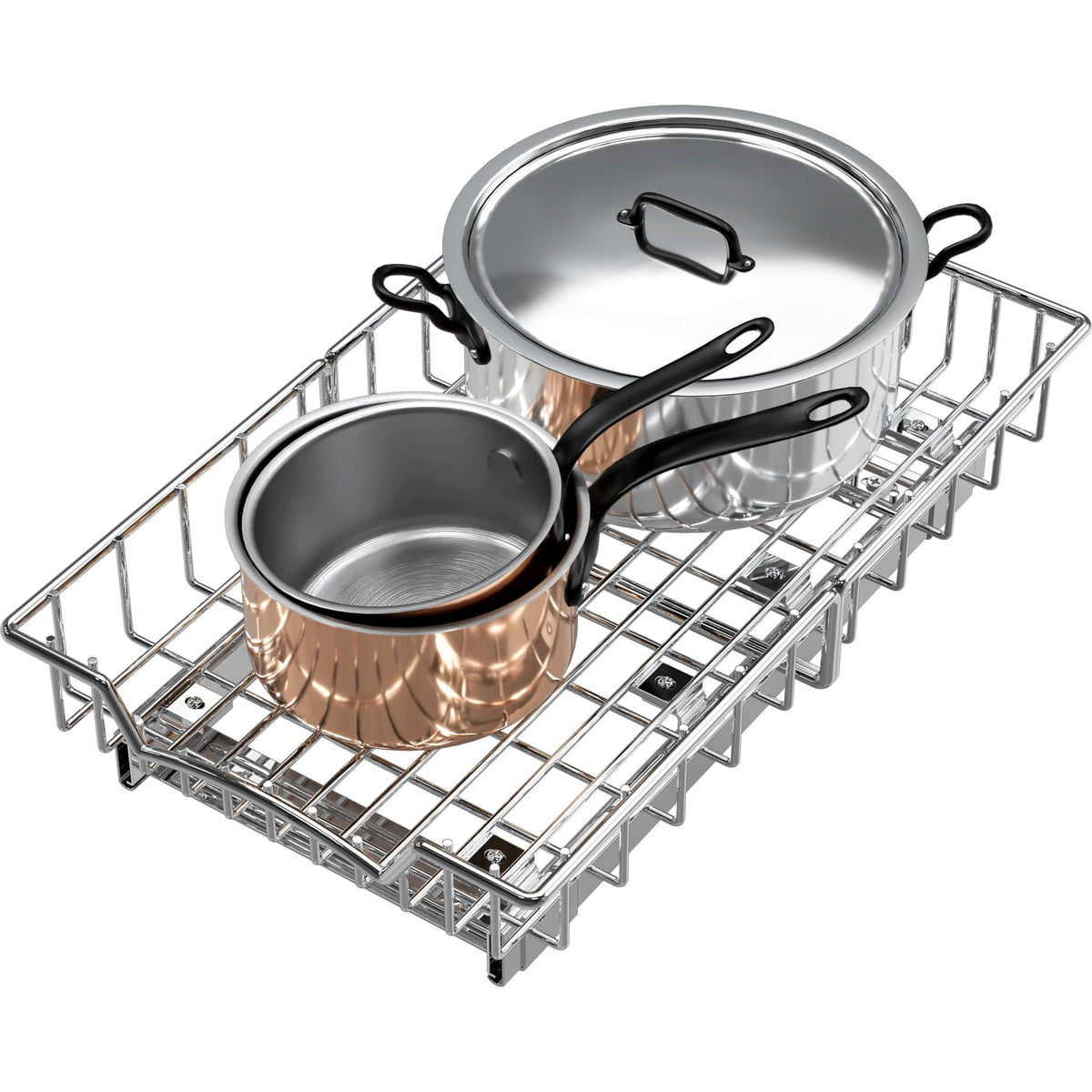 Simple Houseware Under Cabinet Pull Out Sliding Shelf Drawer - Image 1