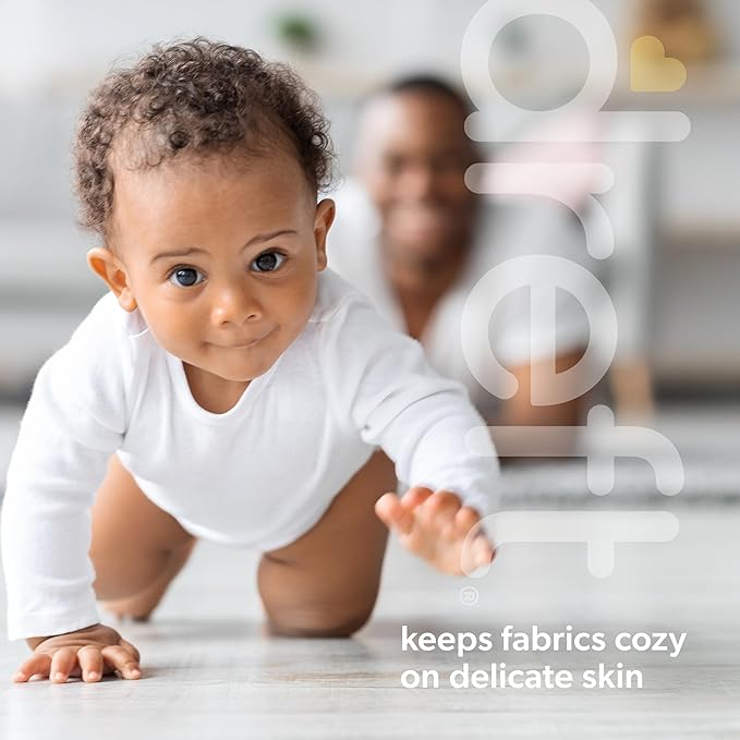 Dreft Free & Gentle Liquid Laundry Detergent, Free of Dyes and Perfumes for Families, 64 loads