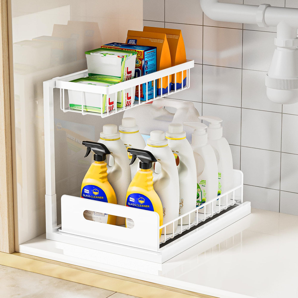 Under Sink Organizer and Storage, Slide Out Cabinet | All Products - Image 1