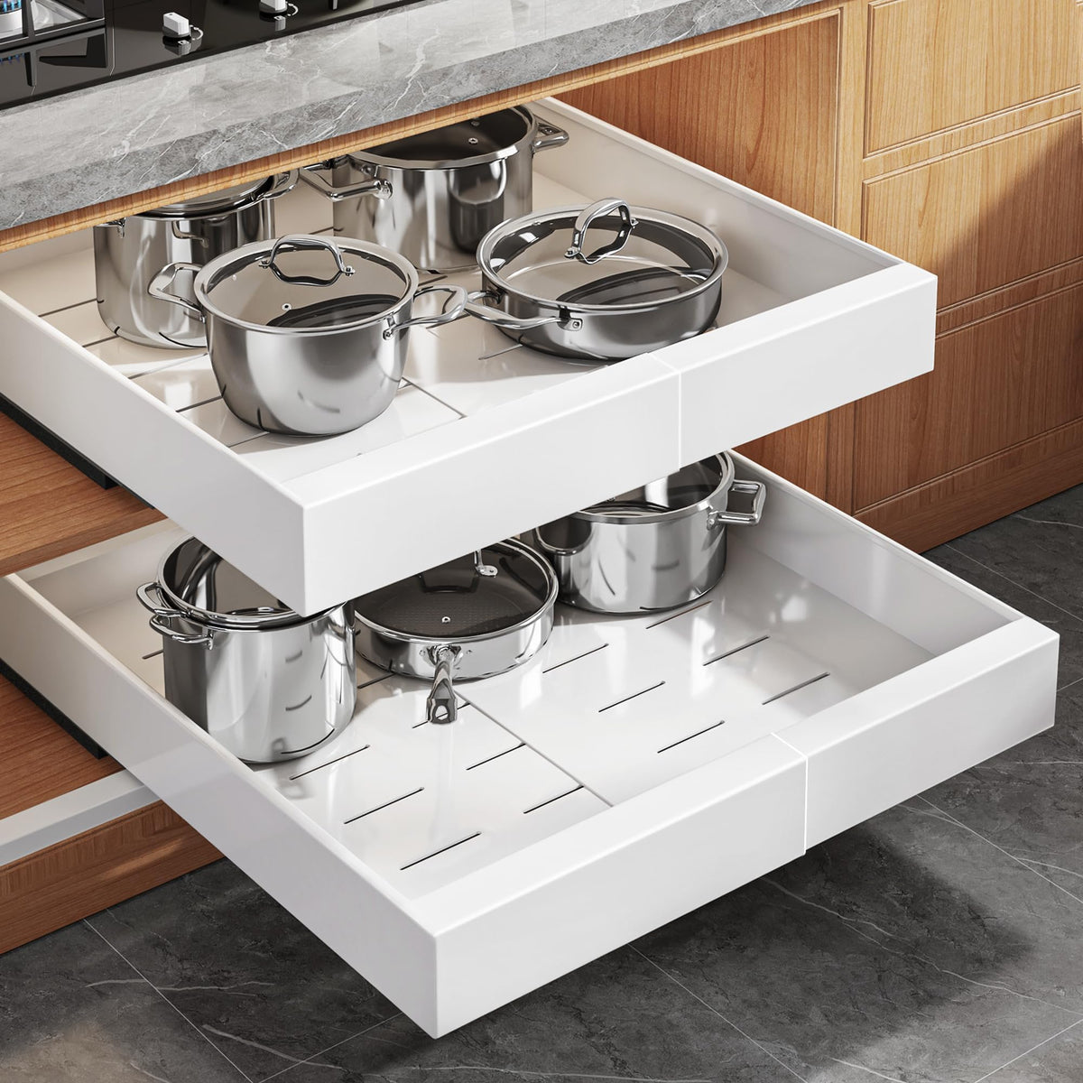 Seinloes 2Pack Expandable Pull Out Cabinet Organizer | All Products - Image 1