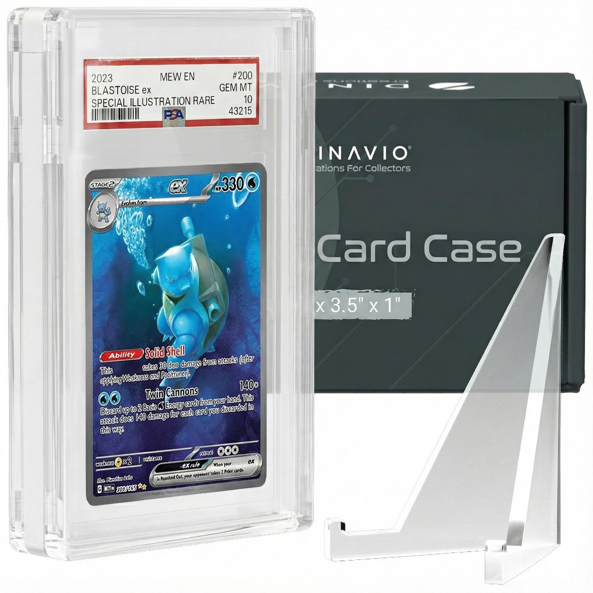 PSA Graded Card Display Acrylic Case for Standard PSA and CGC - Image 1