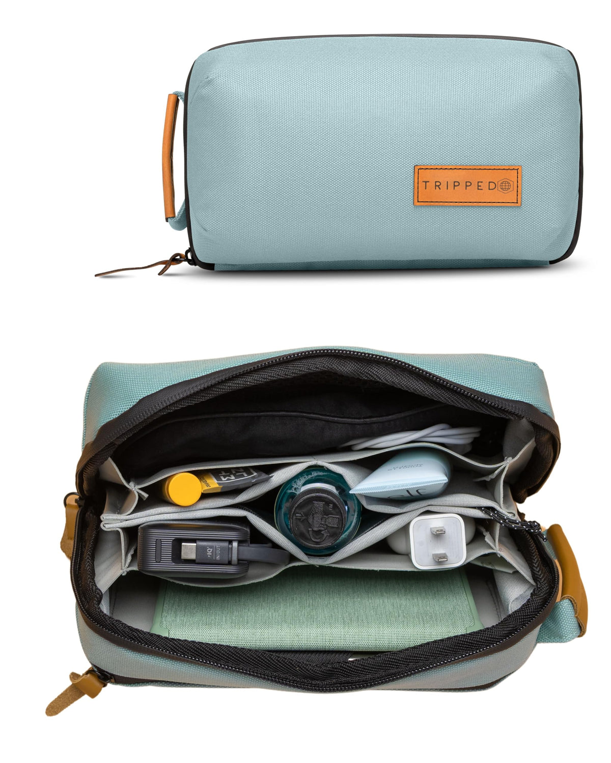 TRIPPED Travel Gear Tech Organizer Pouch for Accessories - Image 1