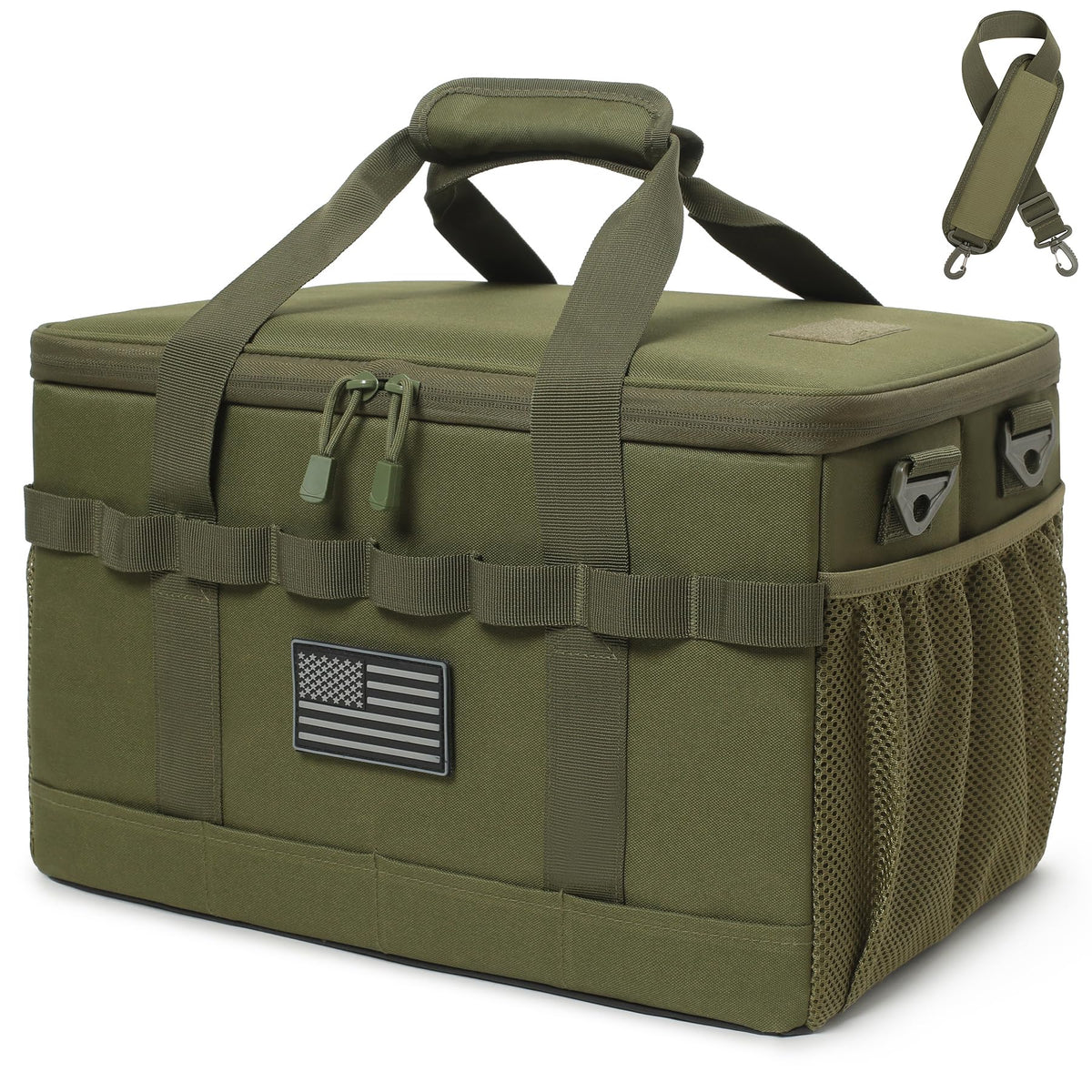 Tactical Camping Storage Bag 28L Utility Tote Bag Camp - Image 1