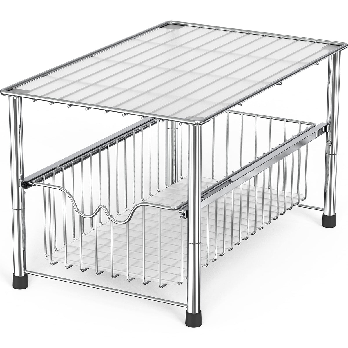 Deco Brothers Stackable Under Sink Organizer with Sl | All Products - Image 1