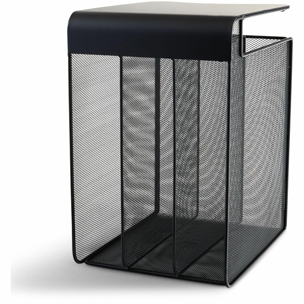 Safco Onyx Hanging Desktop Organizer with 3 Vertical Trays - Image 1