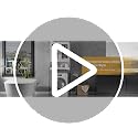 Over The Toilet Storage Cabinet with Tempered Glass Doors & - Image 8