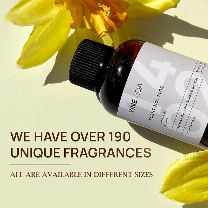 VINEVIDA [4oz] Butter Mint Candy Fragrance Oil - USA Made Candle & Soap Scents