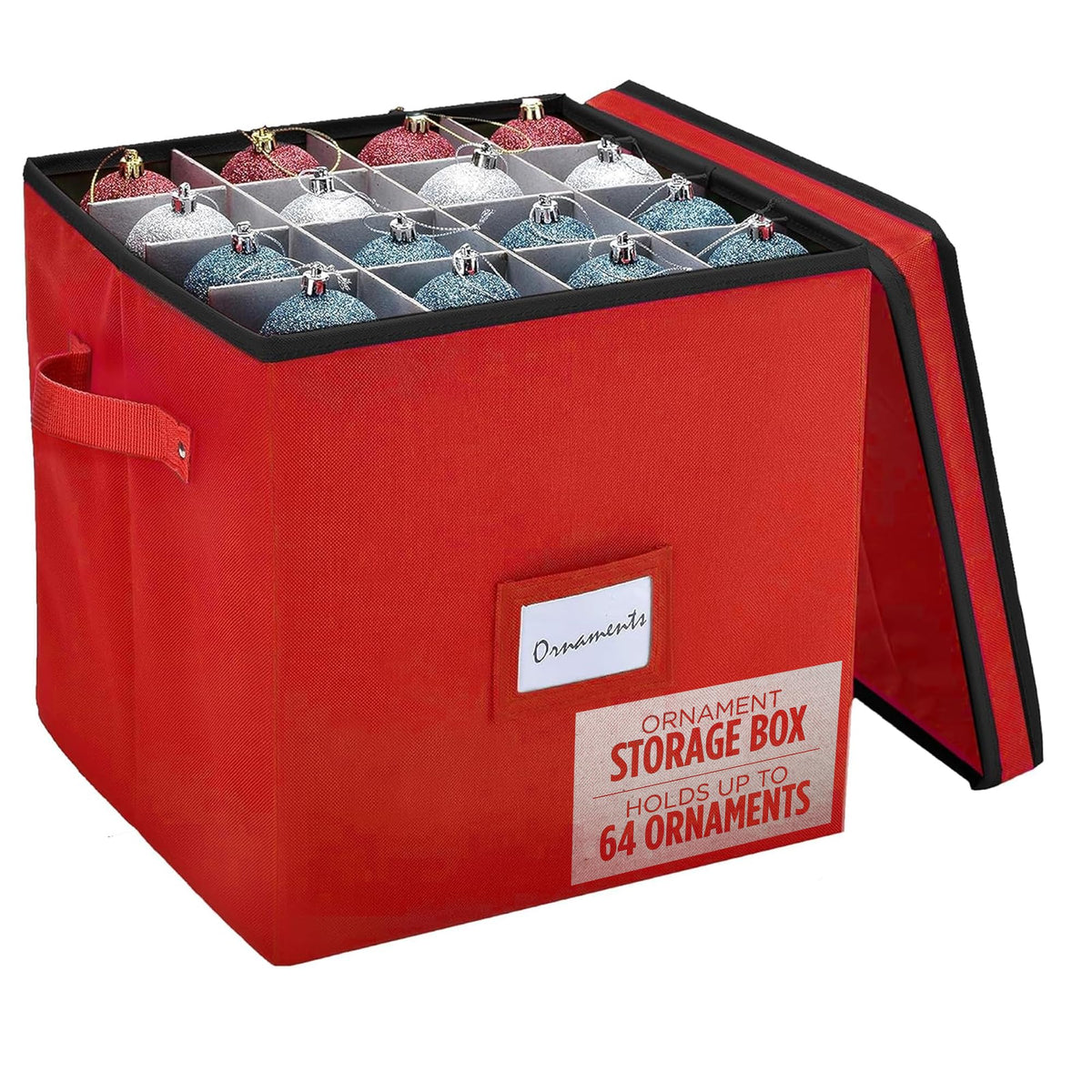 Handy Laundry, Christmas Ornament Storage - Stores up to 64 - Image 1